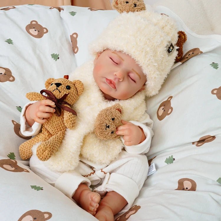 Ruby - Lifelike Sleeping Reborn Baby Doll (20") - Authentic Reborn beautiful reborn baby dolls - chimidoll