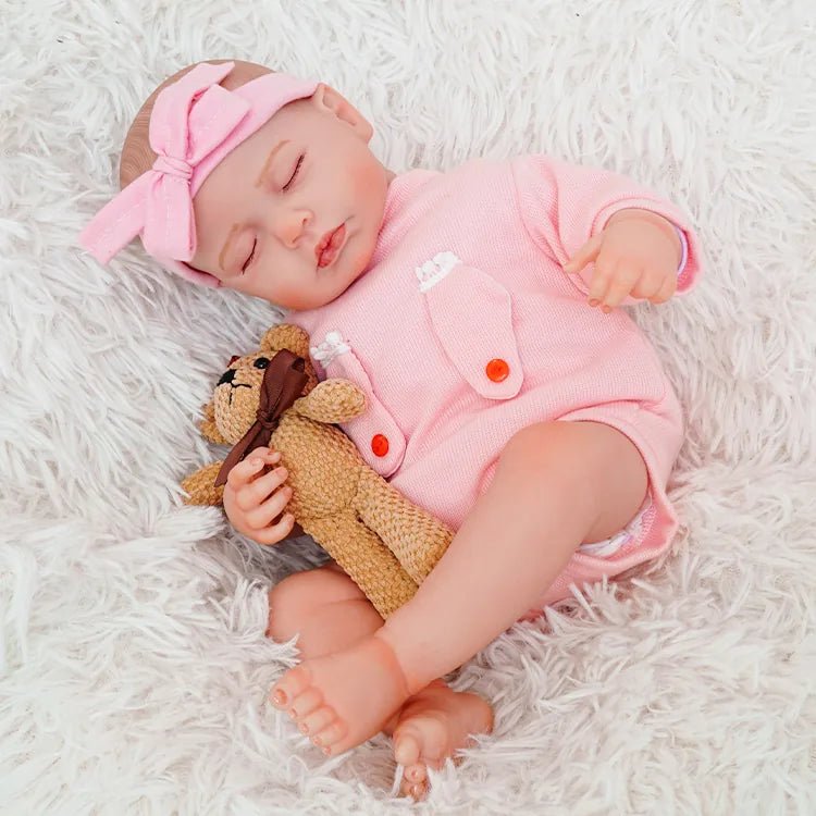 Emmie - Lifelike Sleeping Reborn Baby Doll (20") - Authentic Reborn beautiful reborn baby dolls - chimidoll