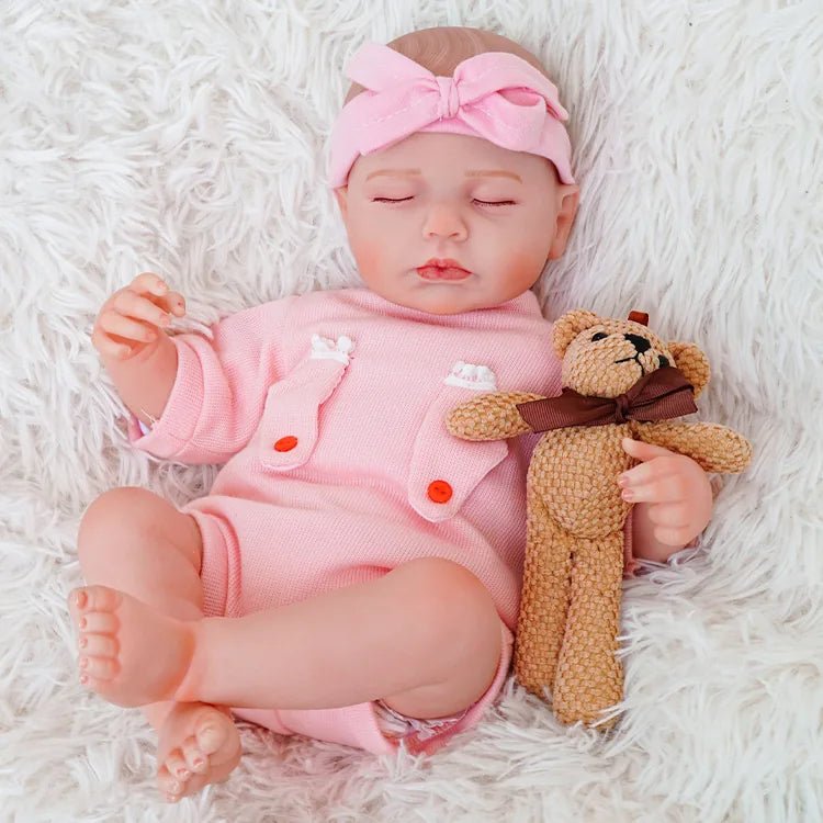 Emmie - Lifelike Sleeping Reborn Baby Doll (20") - Authentic Reborn beautiful reborn baby dolls - chimidoll