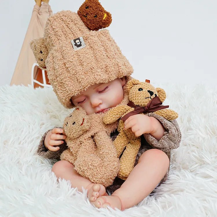 Leo - Lifelike Sleeping Reborn Baby Doll (20") - Authentic Reborn beautiful reborn baby dolls - chimidoll