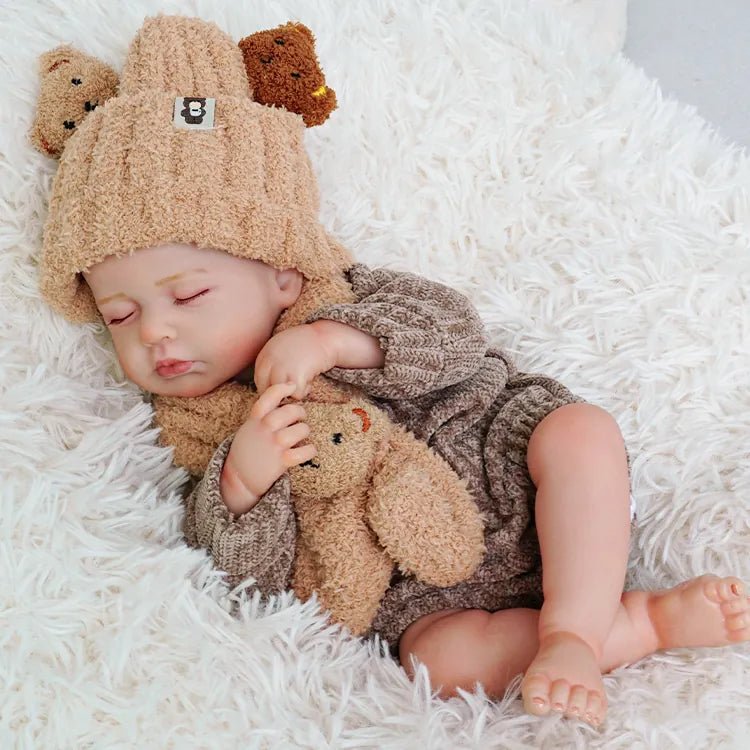 Leo - Lifelike Sleeping Reborn Baby Doll (20") - Authentic Reborn beautiful reborn baby dolls - chimidoll