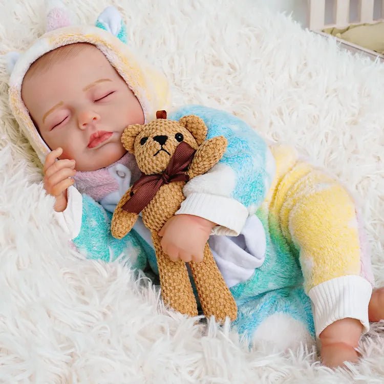 Hollis - Lifelike Sleeping Reborn Baby Doll (20") | Authentic Reborn beautiful reborn baby dolls | chimidoll
