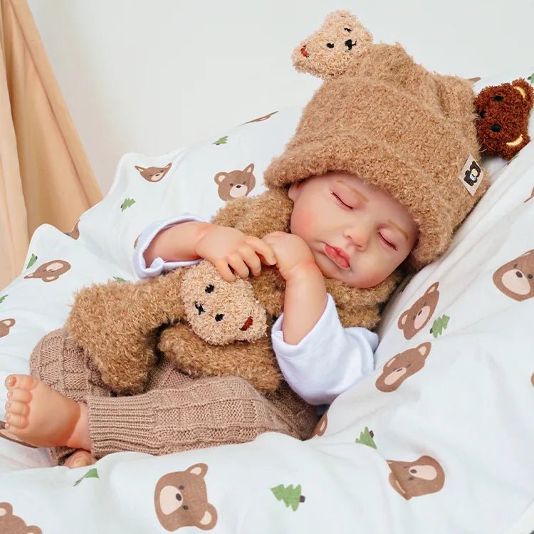 Finn - Lifelike Sleeping Reborn Baby Doll (20") - Authentic Reborn beautiful reborn baby dolls - chimidoll