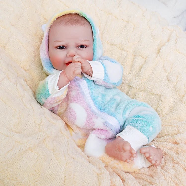 Dakota - Happy Lifelike Reborn Baby Doll (18") | Authentic Reborn beautiful reborn baby dolls | chimidoll