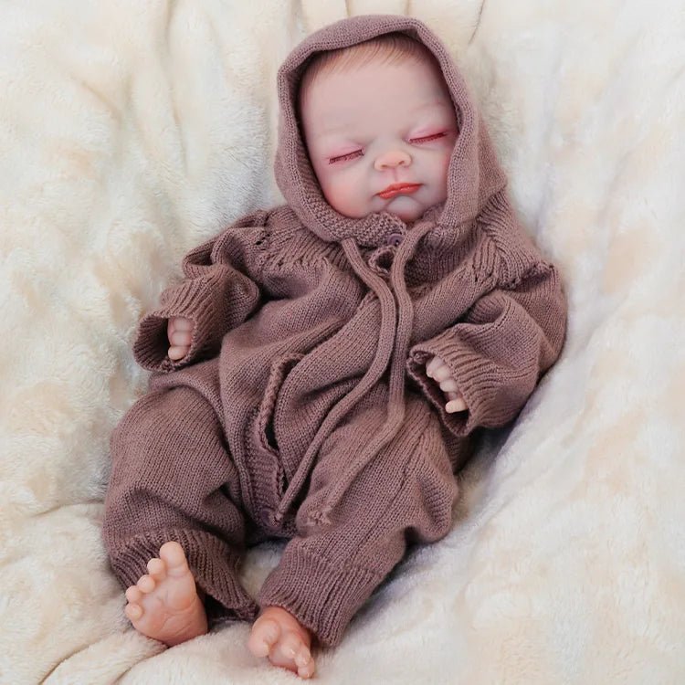 Bella -Lifelike Sleeping Reborn Baby Doll (18") - Authentic Reborn beautiful reborn baby dolls - chimidoll