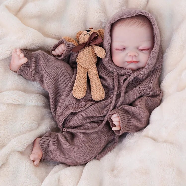 Bella -Lifelike Sleeping Reborn Baby Doll (18") - Authentic Reborn beautiful reborn baby dolls - chimidoll