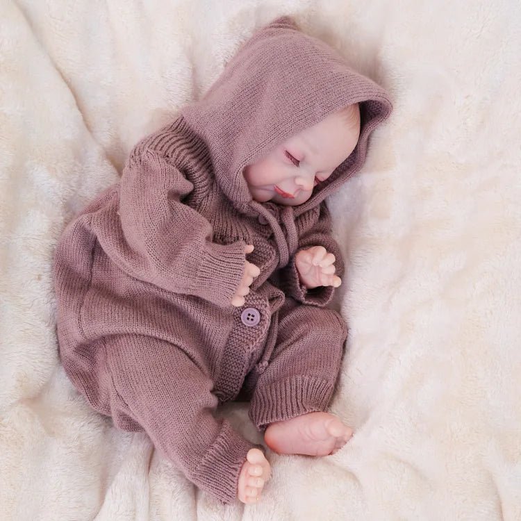 Bella -Lifelike Sleeping Reborn Baby Doll (18") - Authentic Reborn beautiful reborn baby dolls - chimidoll