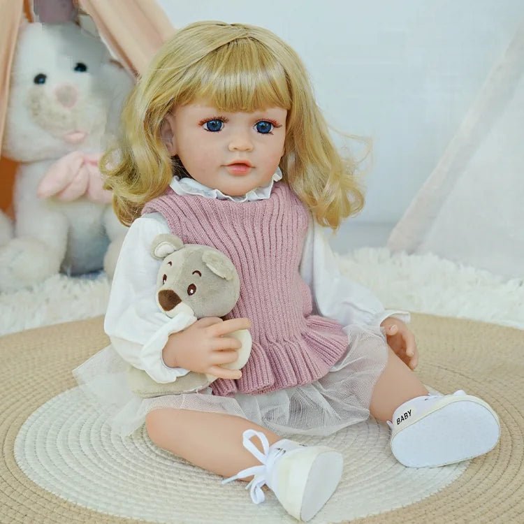 21.6-inch Cute Voice Interactive Multi-functional toddler Doll Girlchimidoll