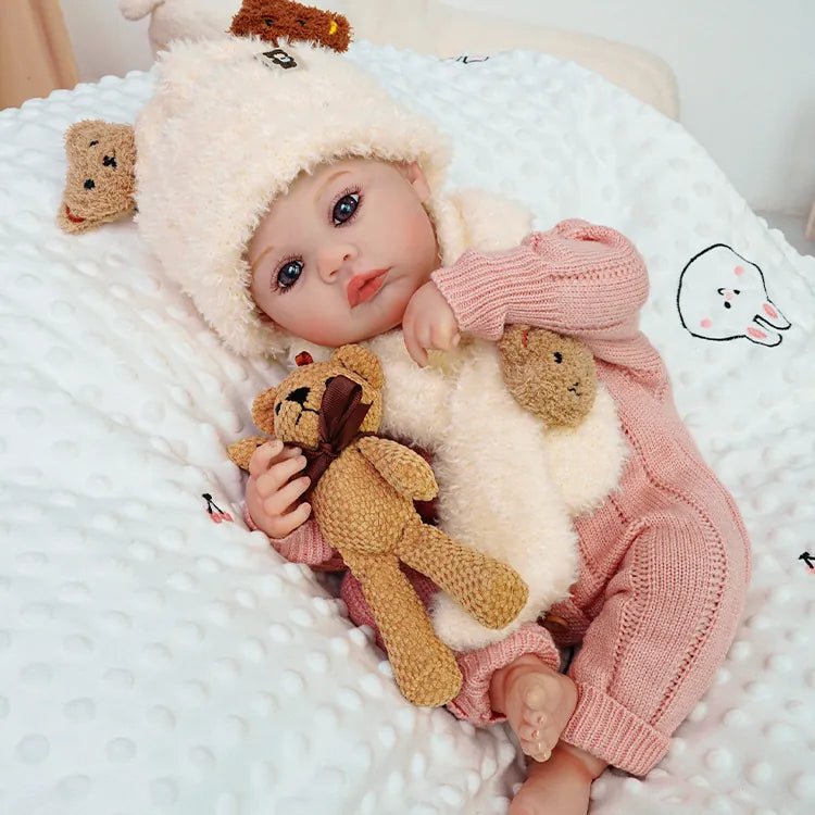 Ava - Lifelike Reborn Baby Doll (20") - Authentic Reborn beautiful reborn baby dolls - chimidoll