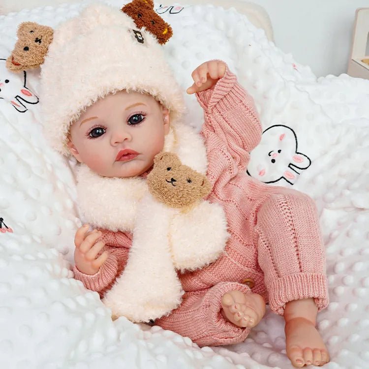 Ava - Lifelike Reborn Baby Doll (20") - Authentic Reborn beautiful reborn baby dolls - chimidoll