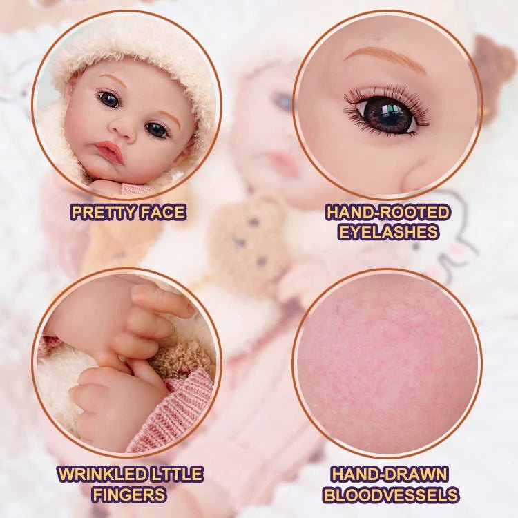 Ava - Lifelike Reborn Baby Doll (20") by chimidoll