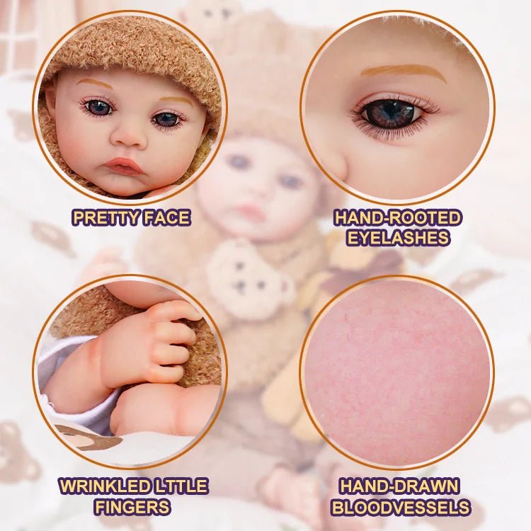 Toby - Lifelike Reborn Baby Doll (20") - Authentic Reborn beautiful reborn baby dolls - chimidoll