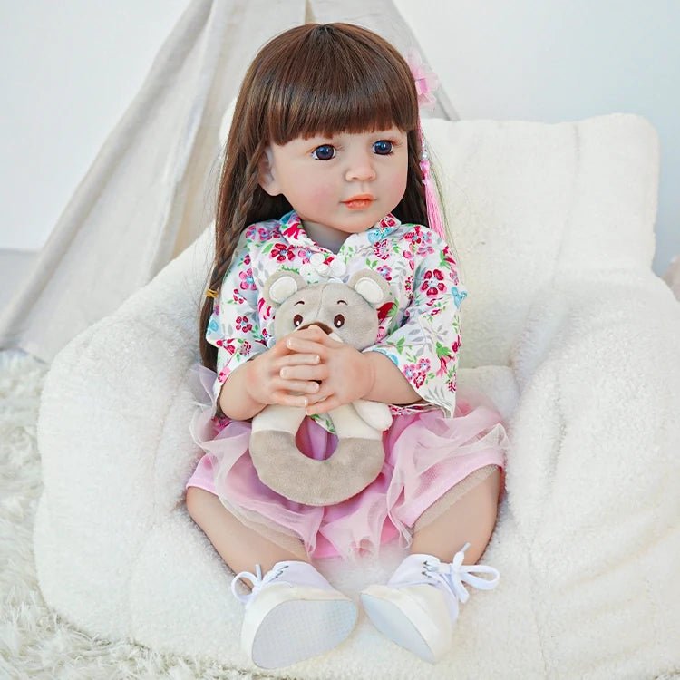 reborn toddler doll - Chinese-style outfit - chimidoll