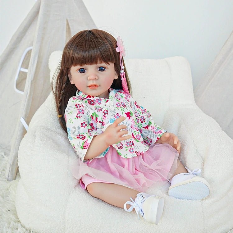 reborn toddler doll - Chinese-style outfit - chimidoll
