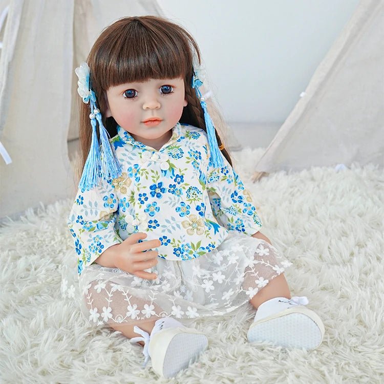 reborn toddler doll - Chinese-style outfit - chimidoll
