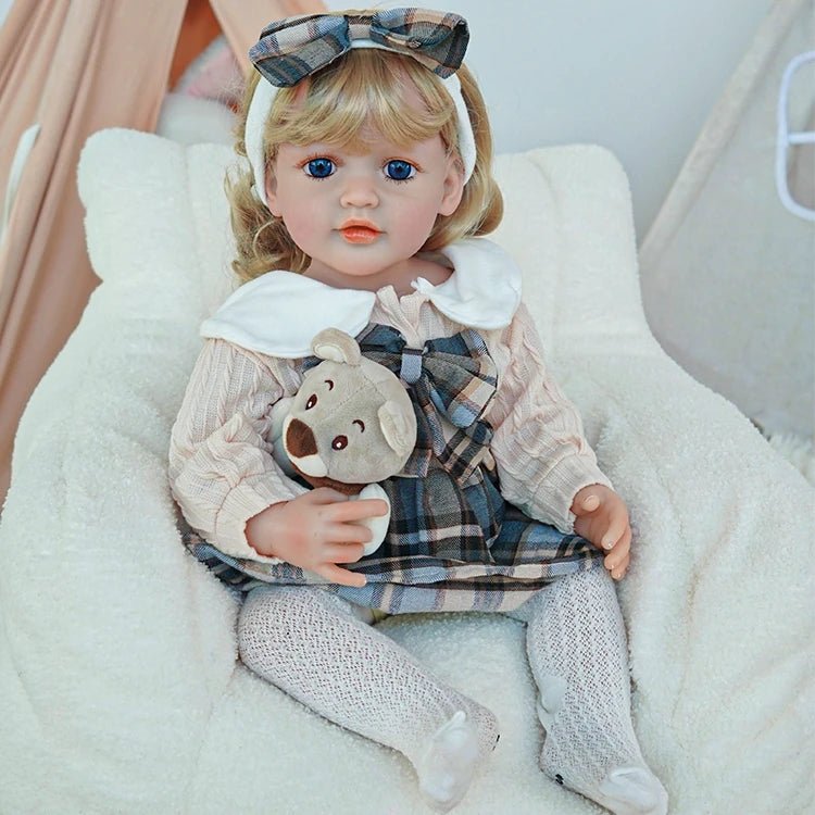 reborn toddler doll, in a cute and casual ensemble - chimidoll