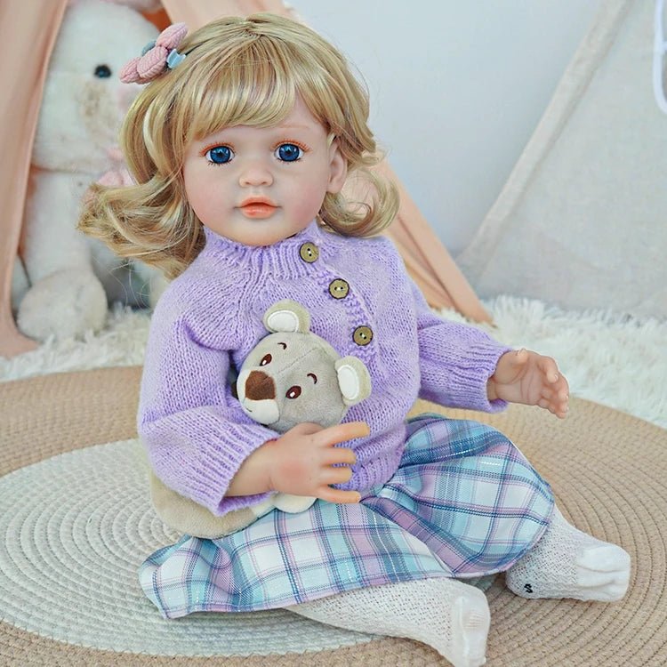 reborn toddler doll, modern casual outfit - chimidoll
