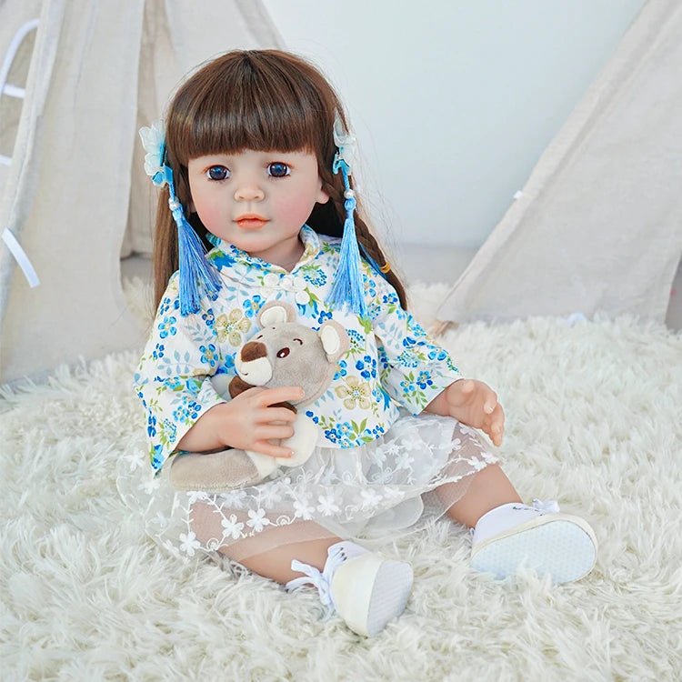 reborn toddler doll - Chinese-style outfit - chimidoll