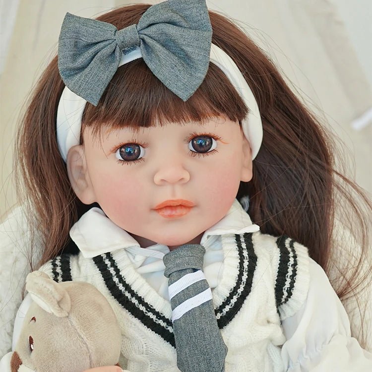Chimidoll-toddler doll in a classic student outfit - chimidoll