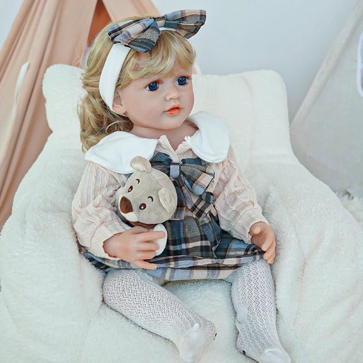 reborn toddler doll, in a cute and casual ensemble - chimidoll
