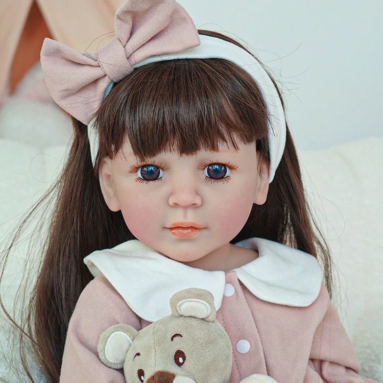 Charming Lifelike Reborn Toddler Doll - Hand-Painted Realism - chimidoll