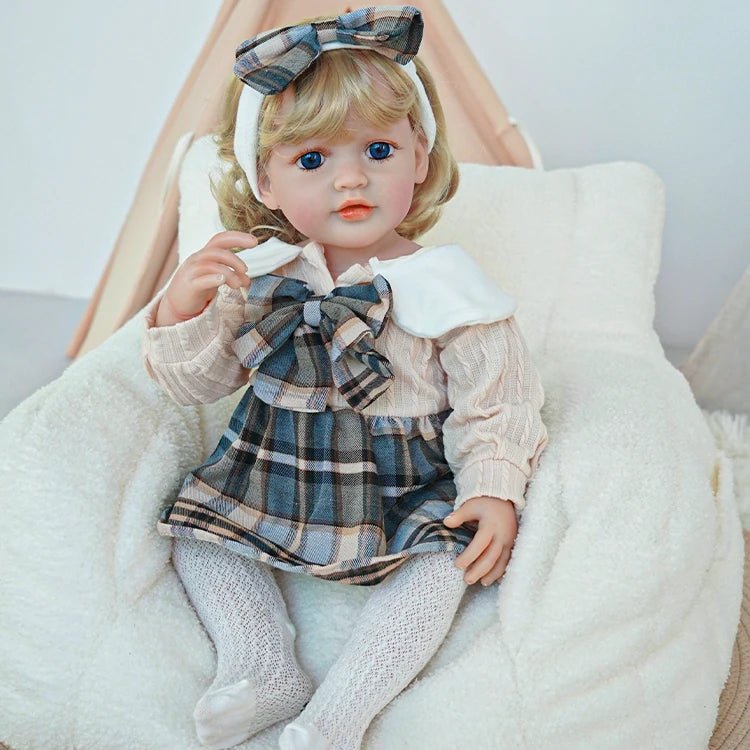 reborn toddler doll, in a cute and casual ensemble - chimidoll