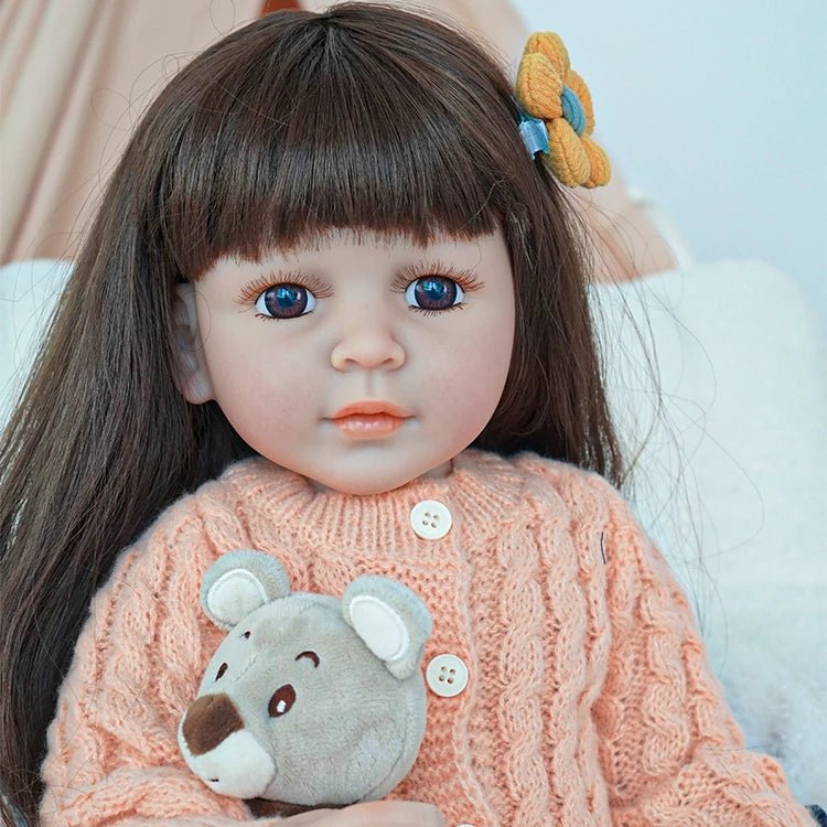 reborn toddler doll - Classic Knitwear Ensemble - chimidoll