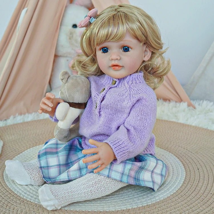 reborn toddler doll, modern casual outfit - chimidoll
