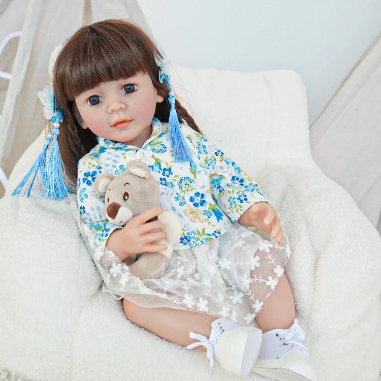 reborn toddler doll - Chinese-style outfit - chimidoll