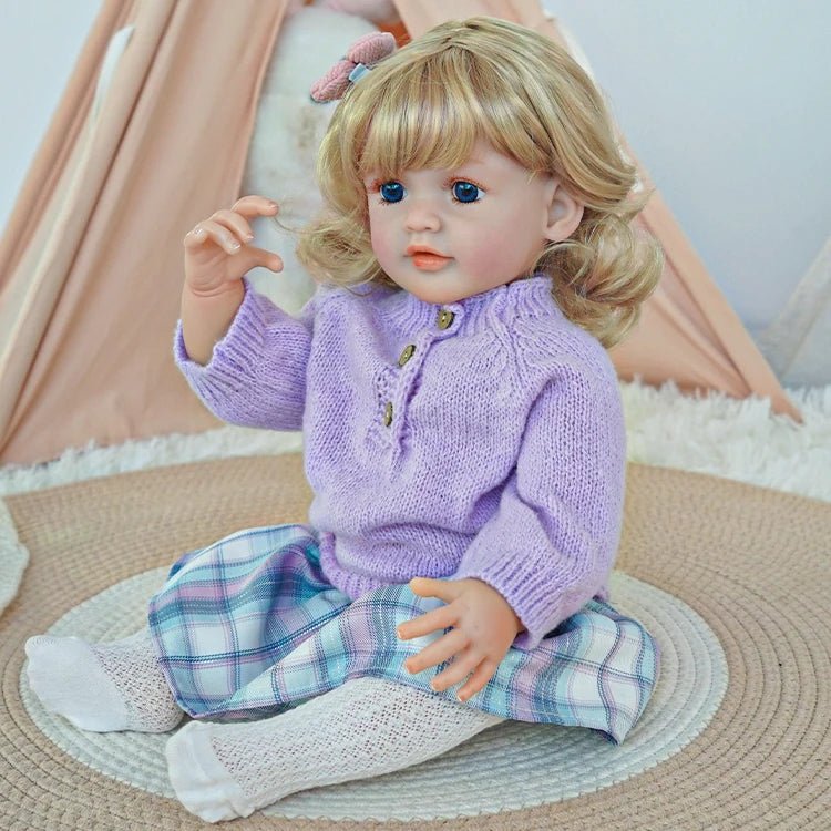 reborn toddler doll, modern casual outfit - chimidoll