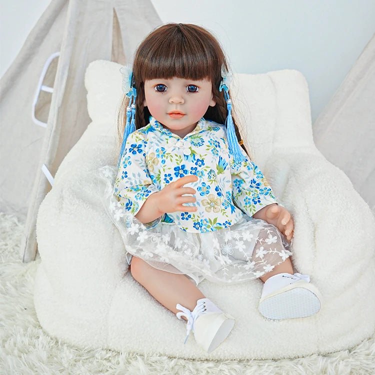 reborn toddler doll - Chinese-style outfit - chimidoll