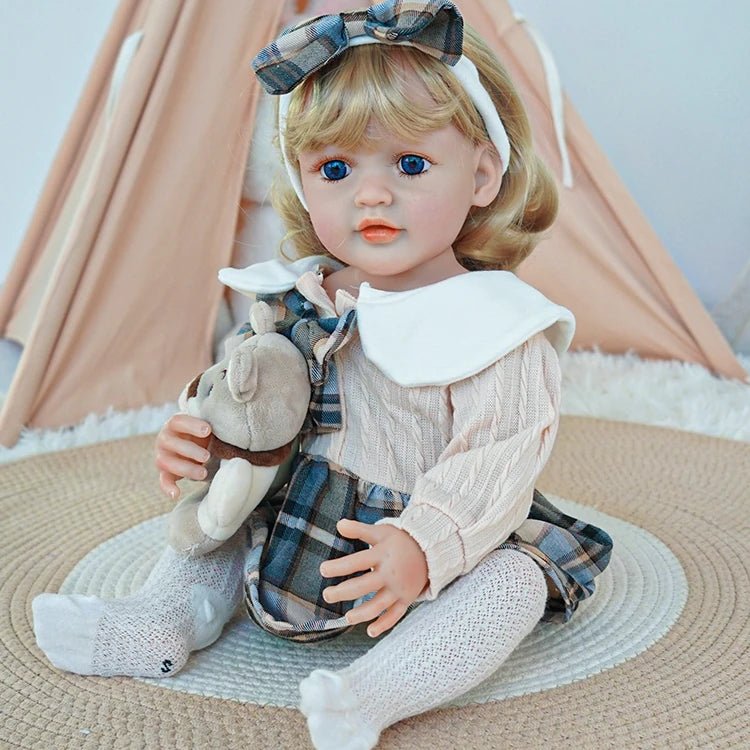 reborn toddler doll, in a cute and casual ensemble - chimidoll