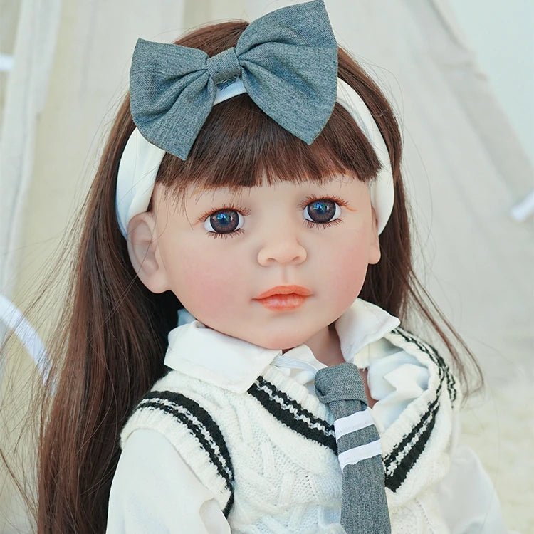 Chimidoll-toddler doll in a classic student outfit - chimidoll
