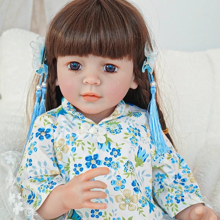 reborn toddler doll - Chinese-style outfit - chimidoll