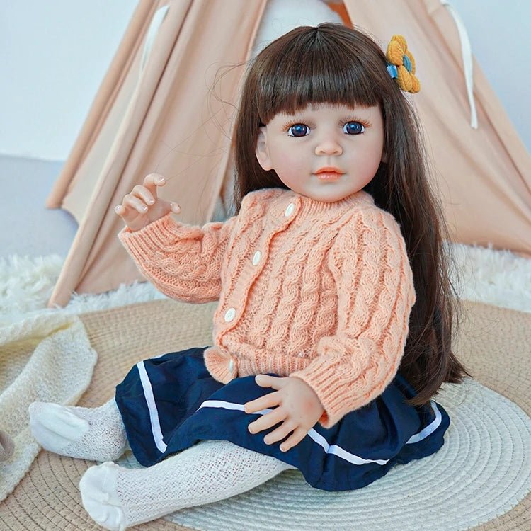 reborn toddler doll - Classic Knitwear Ensemble - chimidoll
