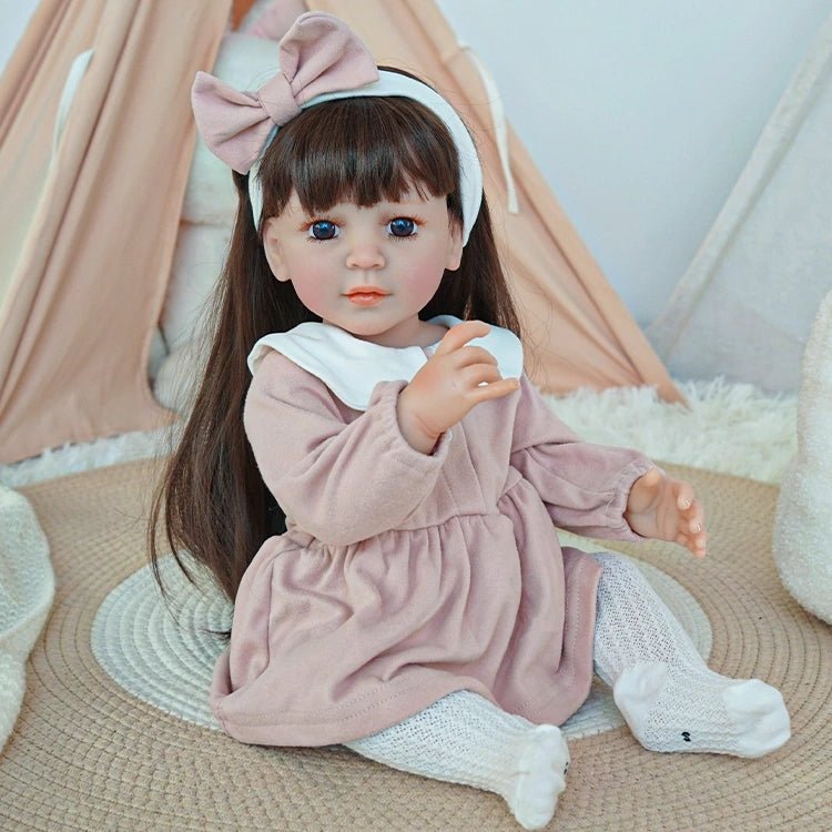 Charming Lifelike Reborn Toddler Doll - Hand-Painted Realism - chimidoll