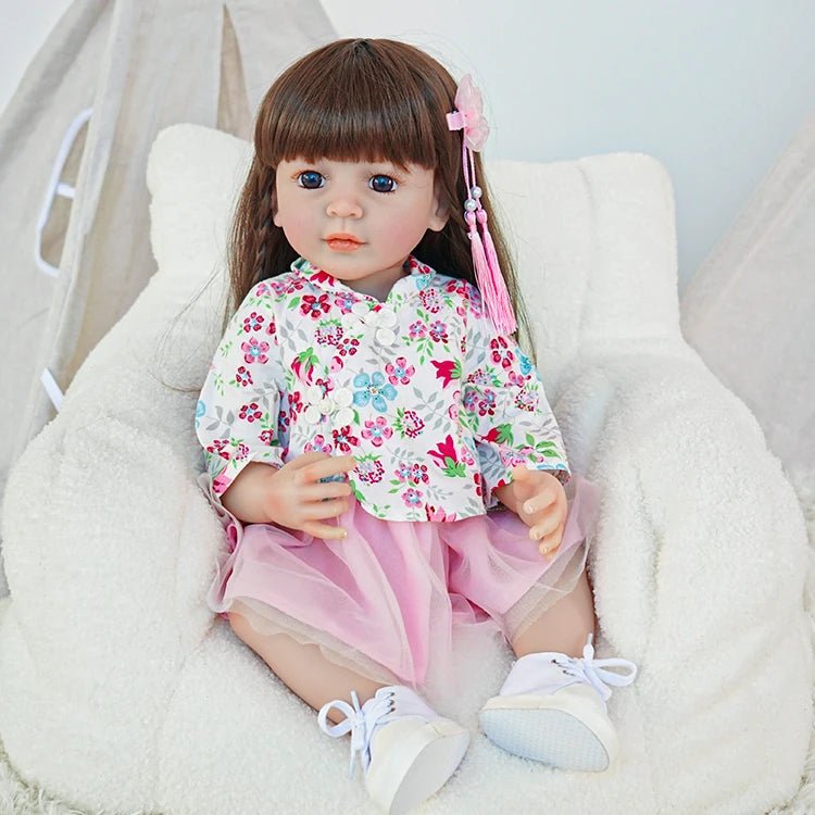reborn toddler doll - Chinese-style outfit - chimidoll