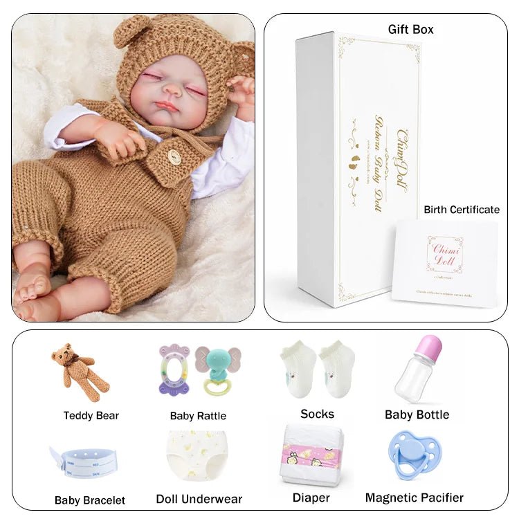 Rowan 20" Lifelike Reborn Baby Doll - chimidoll