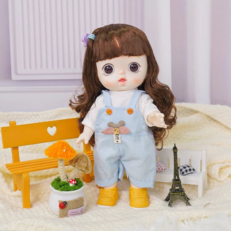 Adorable Trendsetter Toy Doll - Chic Playtime Companion with Fashionable Outfits - $0-50 - chimidoll