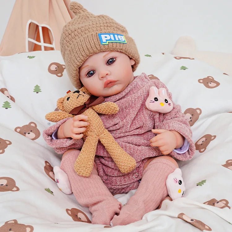 Ella - Lifelike Reborn Baby Doll (20") - Authentic Reborn beautiful reborn baby dolls - chimidoll