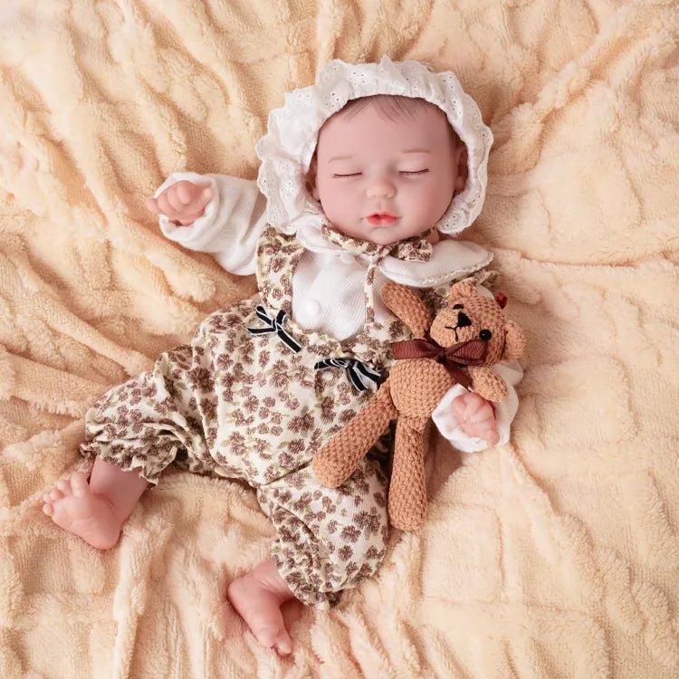 Lifelike Sleeping Reborn Baby Doll (18") - Authentic Reborn beautiful reborn baby dolls - chimidoll