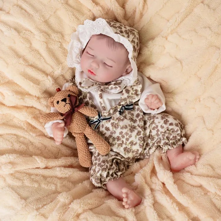 Lifelike Sleeping Reborn Baby Doll (18") - Authentic Reborn beautiful reborn baby dolls - chimidoll