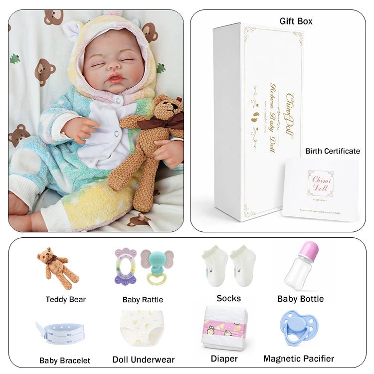 Wren 20" Lifelike Reborn Baby Doll - chimidoll
