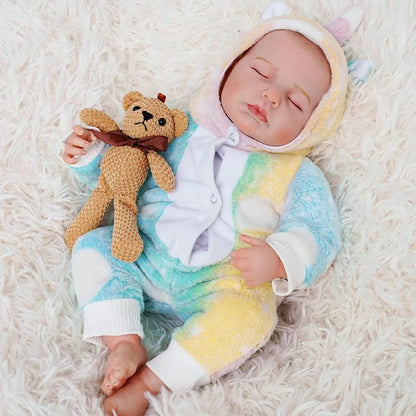 Hollis - Lifelike Sleeping Reborn Baby Doll (20") by chimidoll