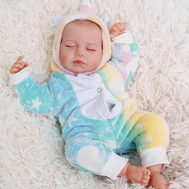 Hollis - Lifelike Sleeping Reborn Baby Doll (20") by chimidoll