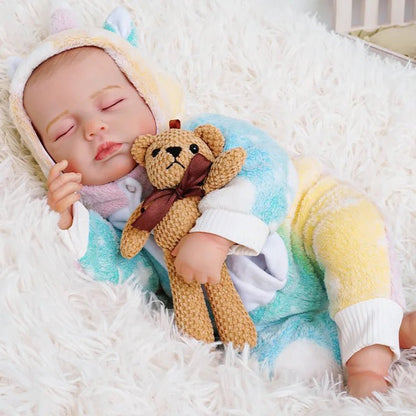 Hollis - Lifelike Sleeping Reborn Baby Doll (20") by chimidoll