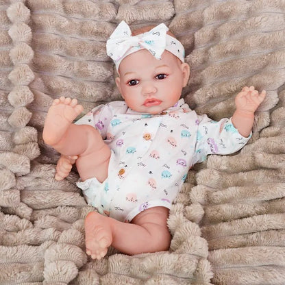 Olivia - Lifelike Reborn Baby Doll (18") by chimidoll