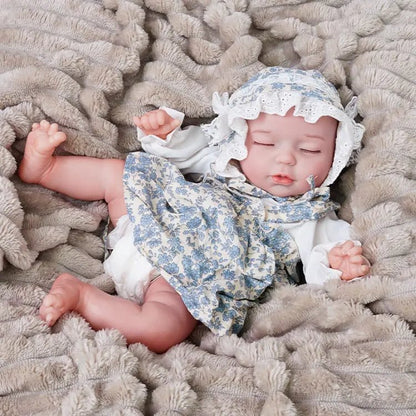 Evelyn - Lifelike Sleeping Reborn Baby Doll (18") by chimidoll