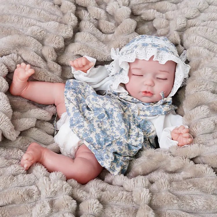 Evelyn - Lifelike Sleeping Reborn Baby Doll (18") by chimidoll