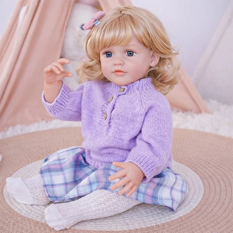 Chimidoll - muñeca reborn de niño pequeño, atuendo casual moderno.